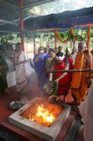 Rudra Homa (Picture Courtesy: Sanjana Hervatte Bantwal)